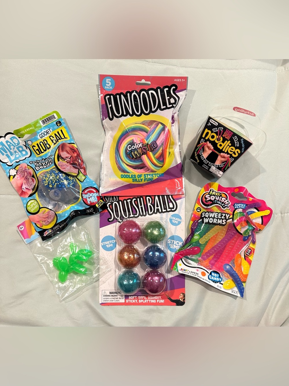 Needoh Noodlies & Squishy Bundle 🍭